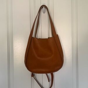 Madewell The Sydney Crossbody Bag in Burnished Caramel